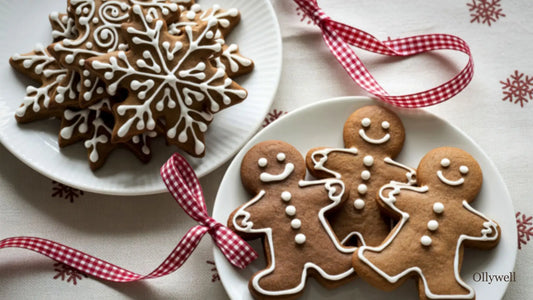 The best recipe for gingerbread cookies. Cookies with mushroom power