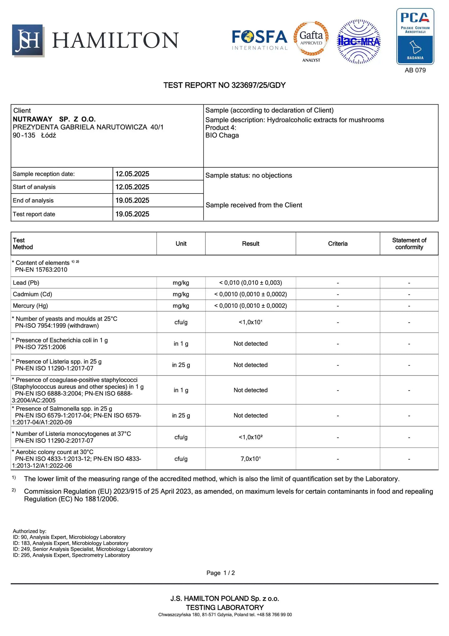 BIO Chaga: Antiossidante+